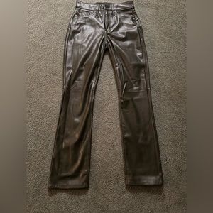 Gap leather pants